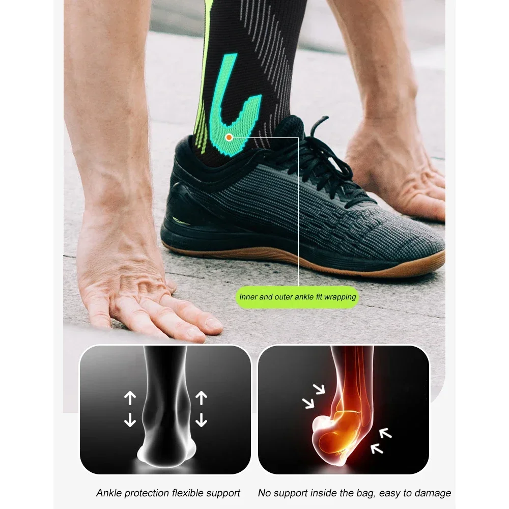 1Pcs Ankle Brace Compression S - Ankle Brace Sock recension och pris