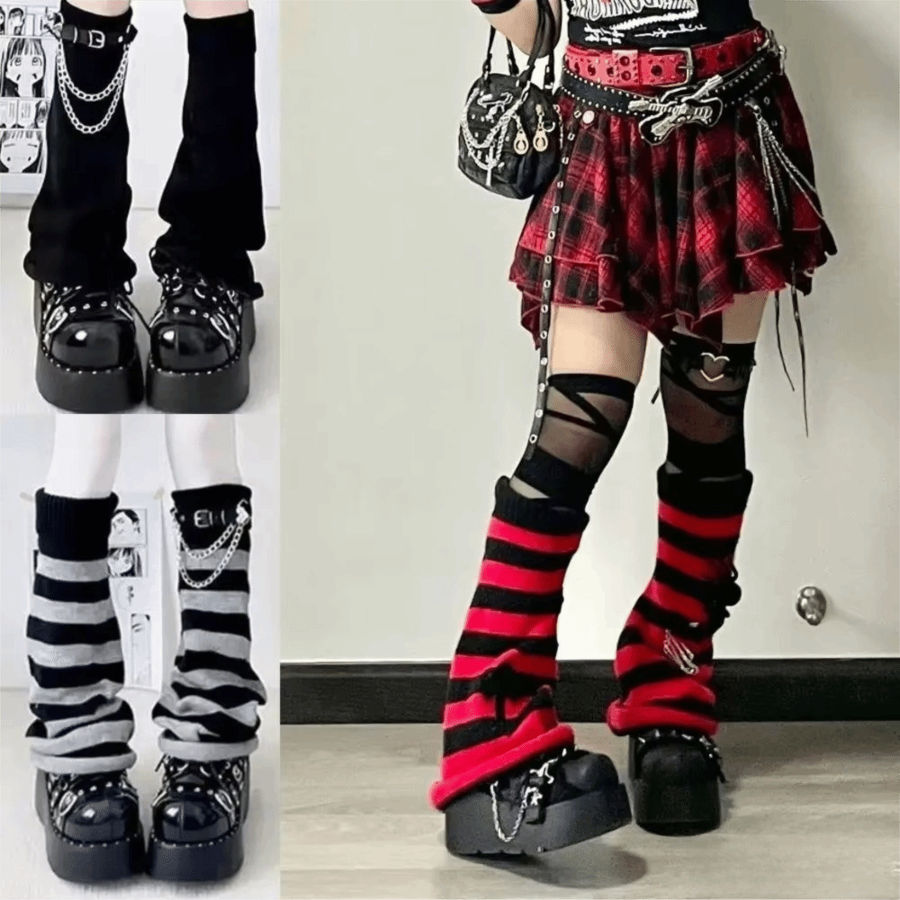 Japanese Style Harajuku Knit L - Boot Sock Slouchy recension och pris