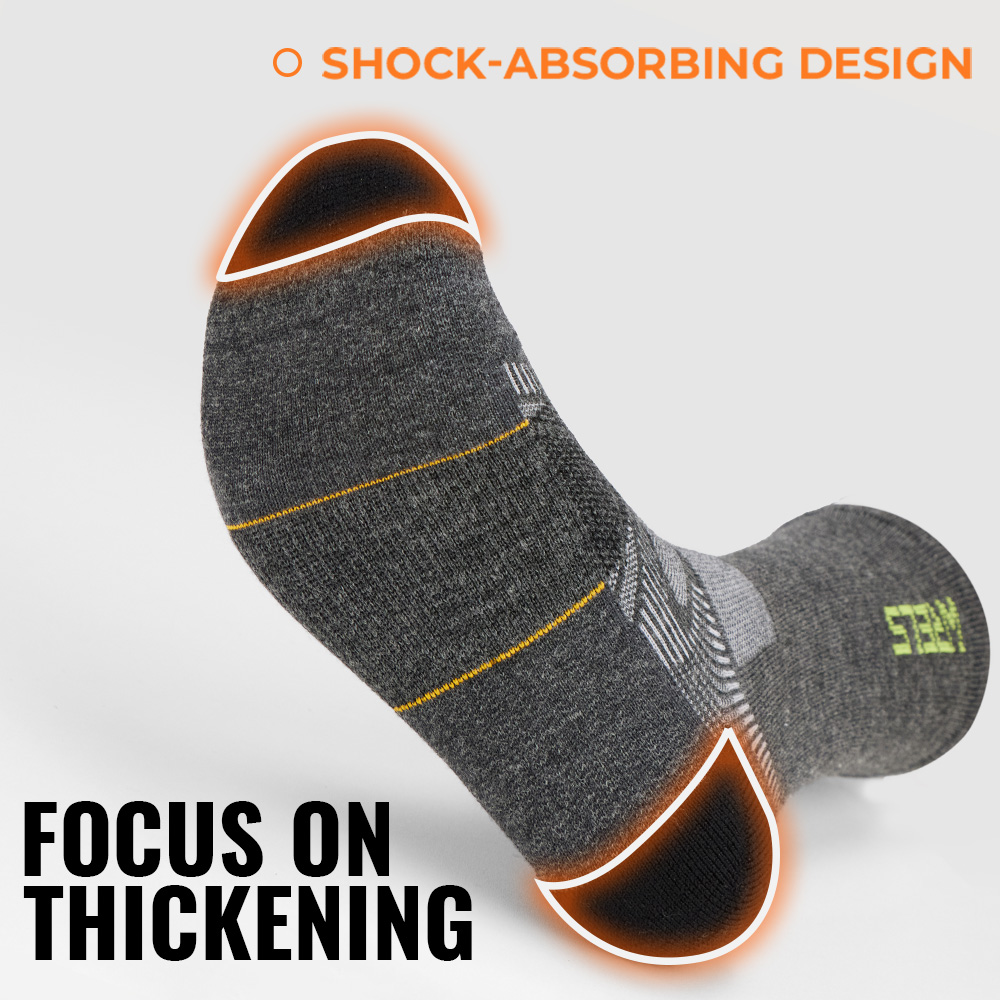 WRELS 1/2/3 Pairs Merino Wool  - Wool Hiking Sock recension och pris