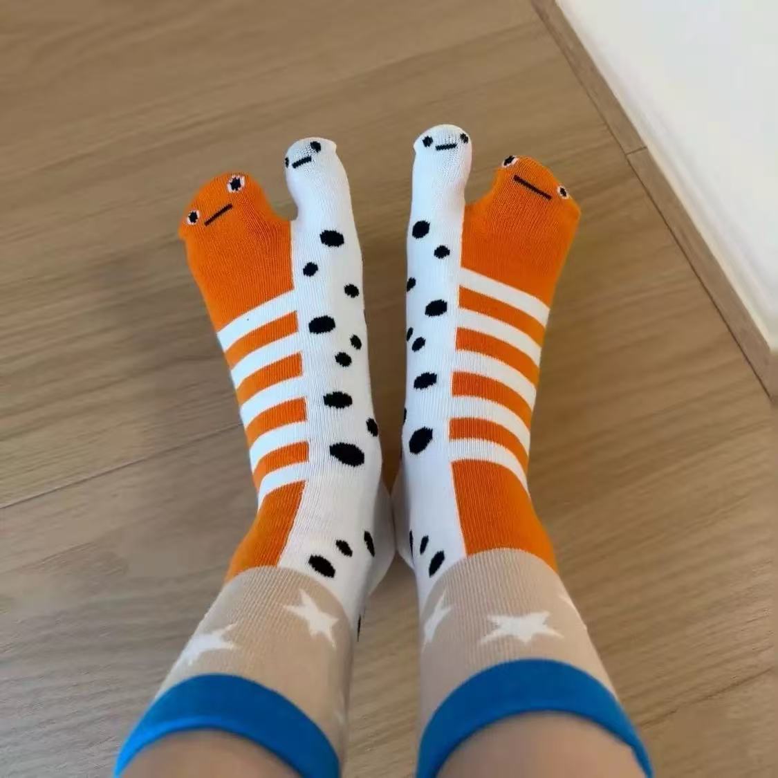 Women's Funny Cute Split Toe S - Toe Sock Split recension och pris