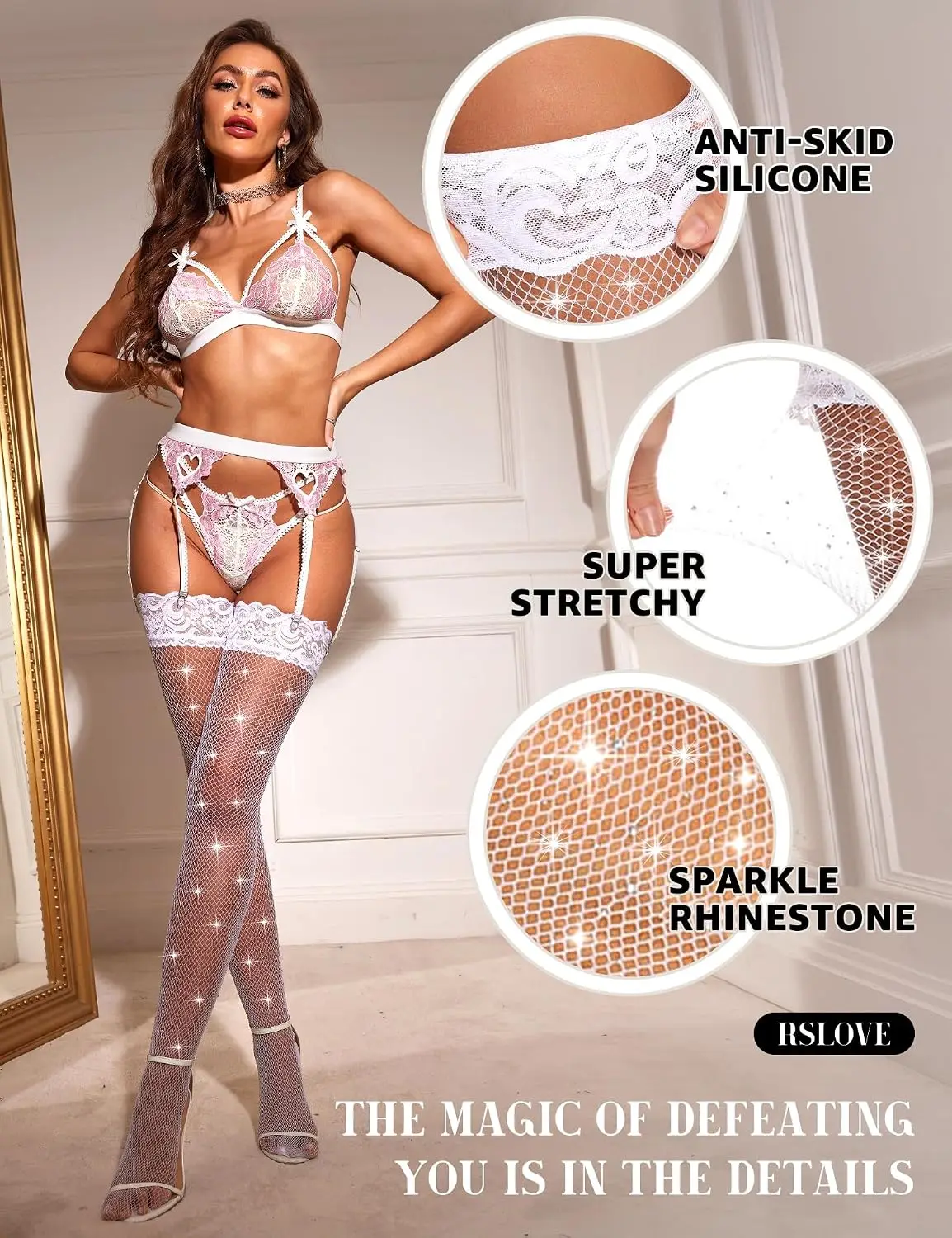 Women Sexy Thigh High Stocking - Fishnet Stocking Women recension och pris
