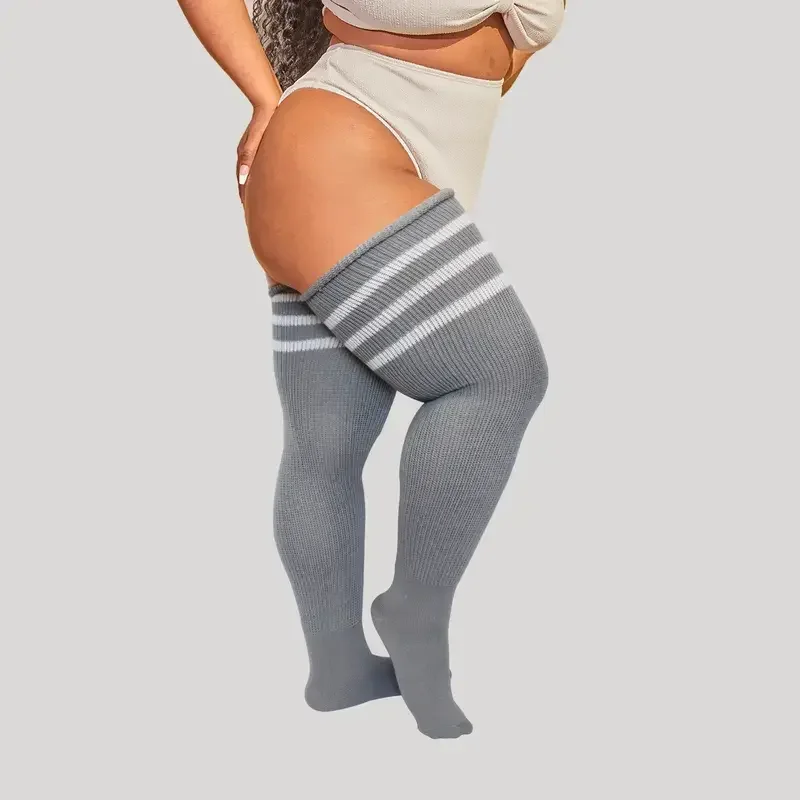 Shinyyep Plus Size Thick Thigh - Knee High Sock Women recension och pris