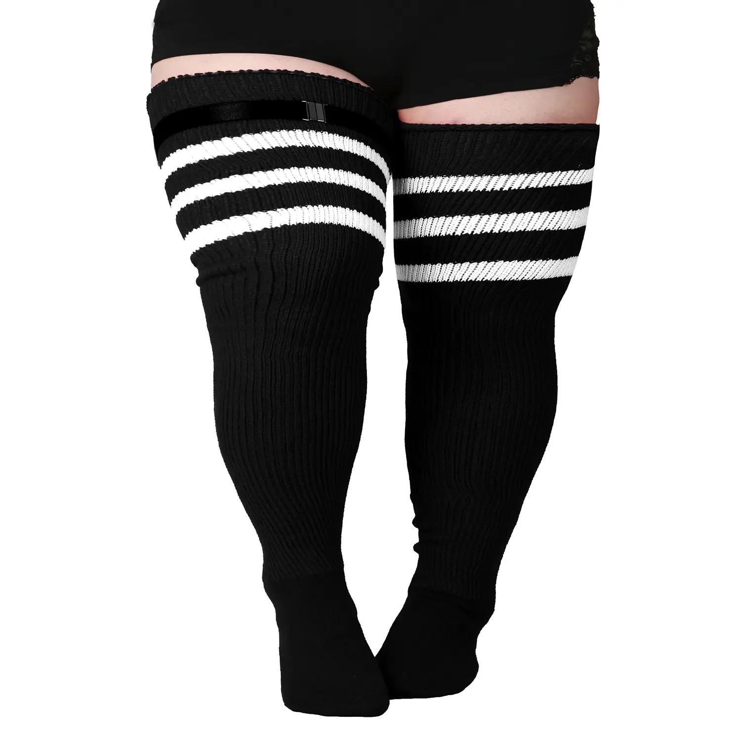 Shinyyep Plus Size Thick Thigh - Knee High Sock Women recension och pris